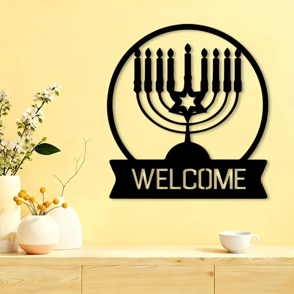 Wall Art - CIFBUY Metalowa Dekoracja Ścienna w Stylu