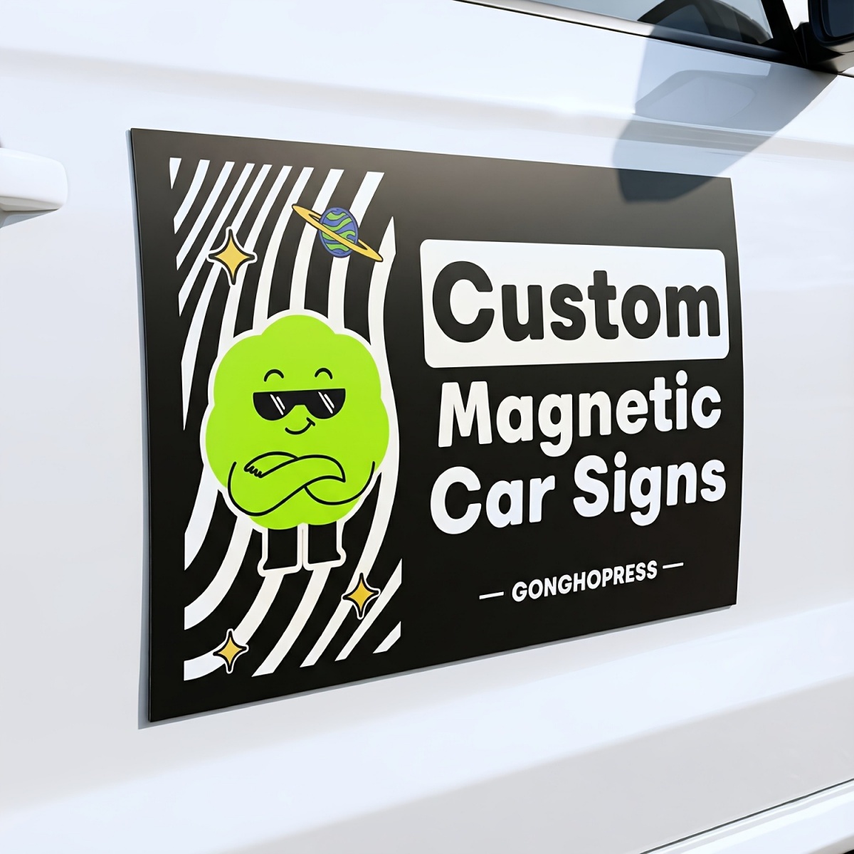 Wall Sticker - Personalizowane magnetyczne naklejki samochodowe – idealne