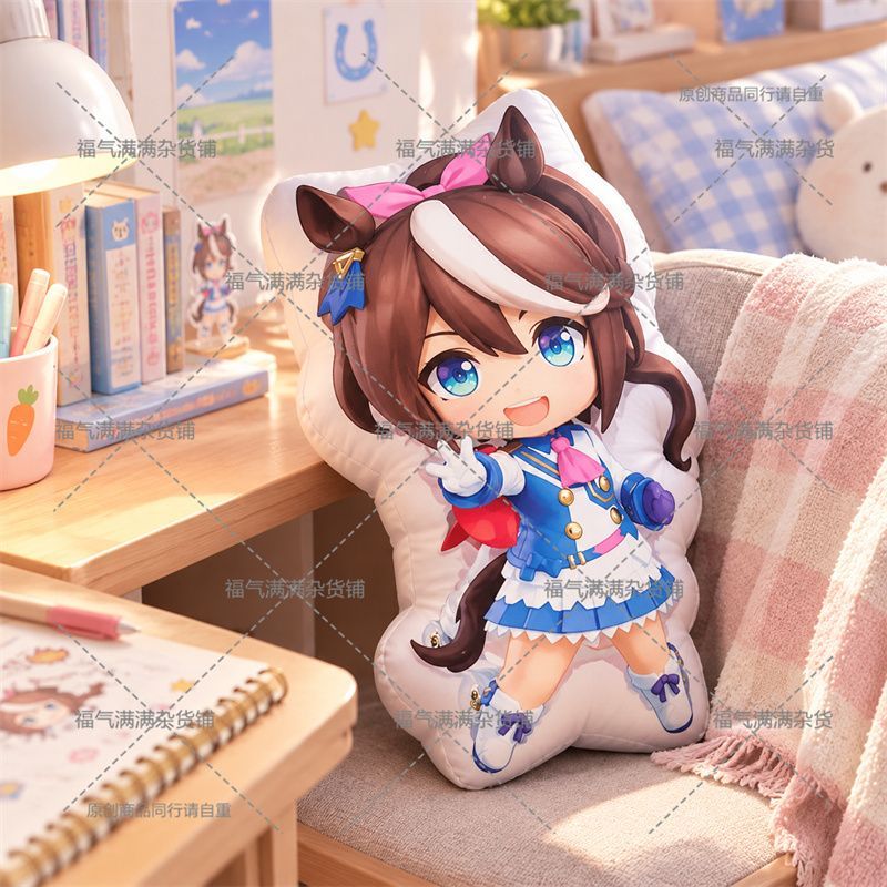 Throw Pillow - Umamusume Pretty Derby Tokai Teio –