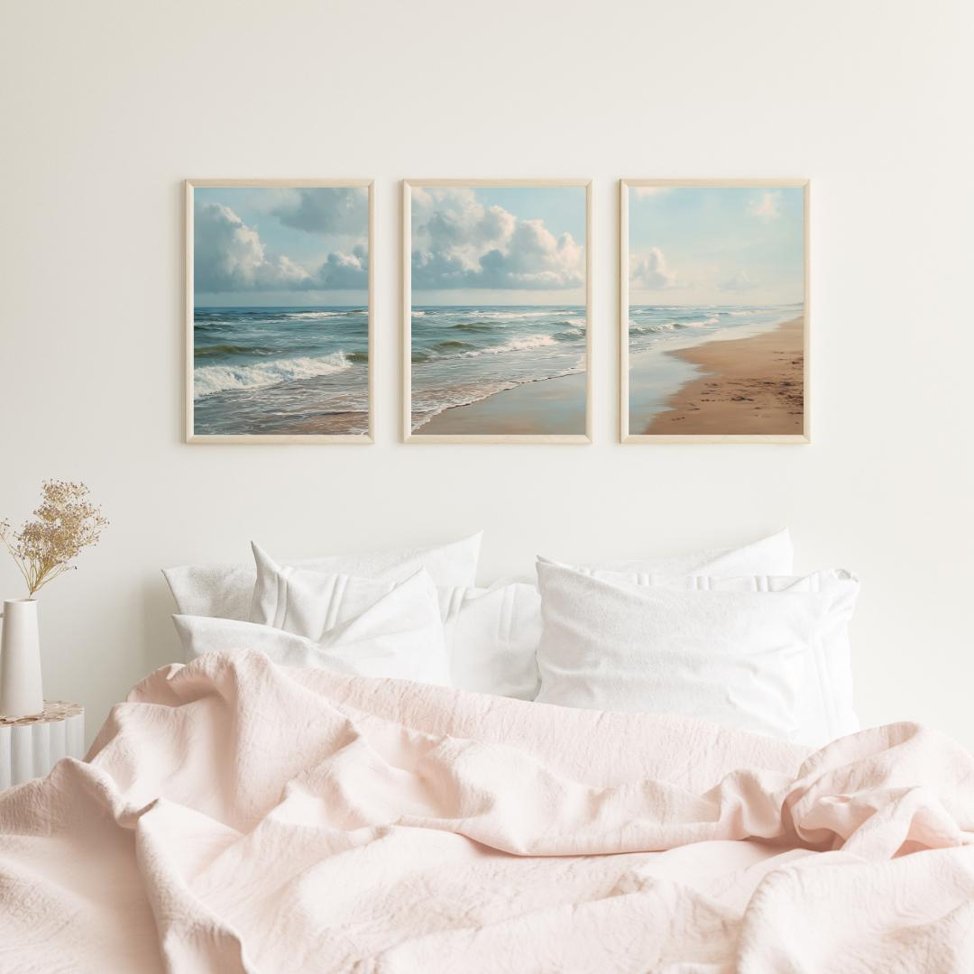 Zestaw 3 obrazów tryptyków z m – Abstract Canvas Set recenzja i cena