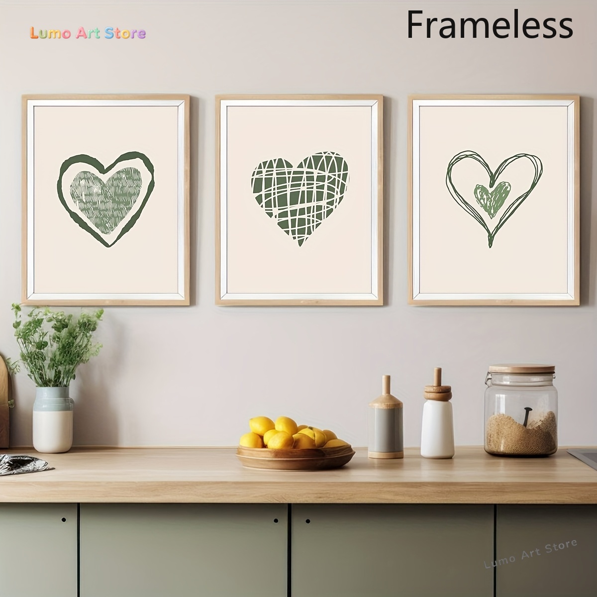 2D Flat, 2D Flat, 3 szt./zesta – Abstract Canvas Set recenzja i cena