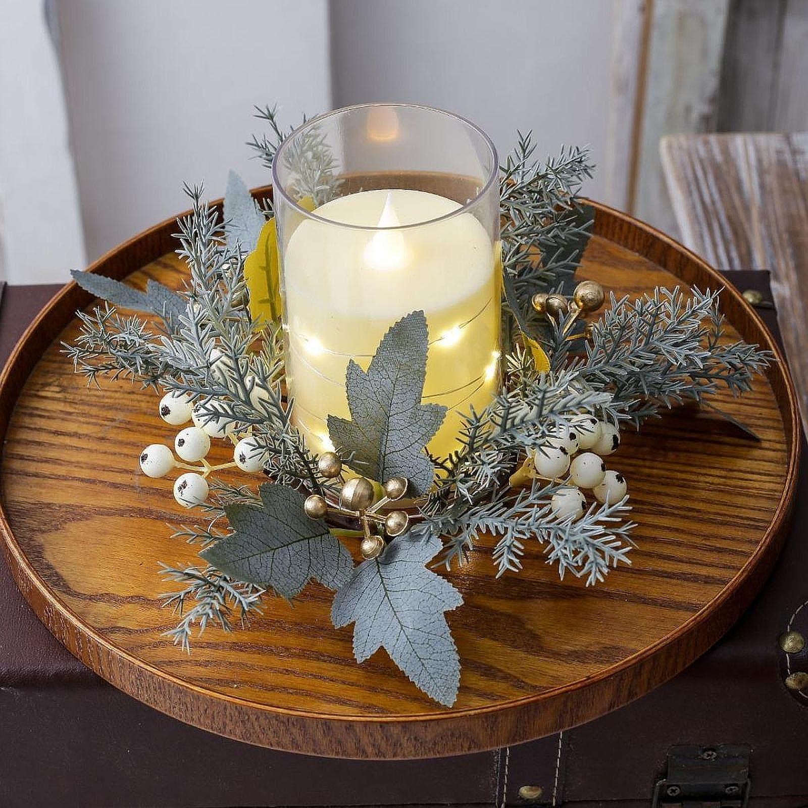 Ręcznie robiony, sztuczny wień – Candle Holder Decor recenzja i cena