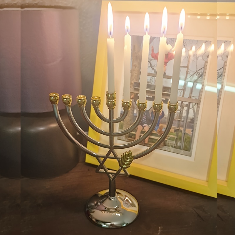 Świecznik Chanukah 9-ramienny  – Candle Holder Decor recenzja i cena