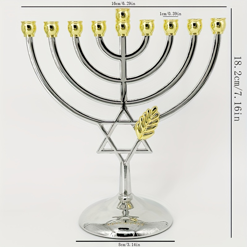 Świecznik Chanukah 9-ramienny  – Candle Holder Decor recenzja i cena
