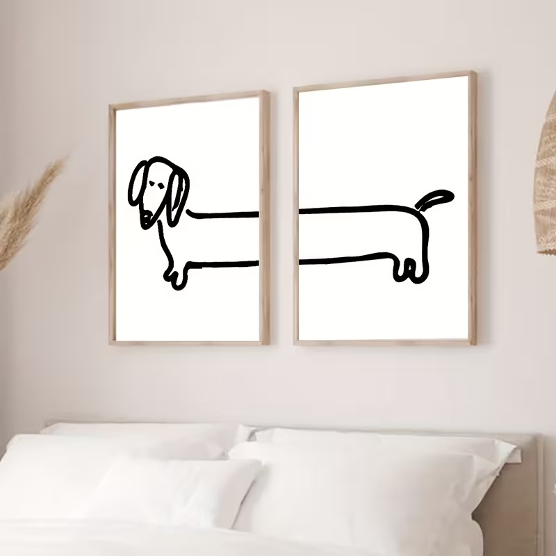 2 SZT. Nowoczesny Obraz na Płó – Interior Design Living Room recenzja i cena
