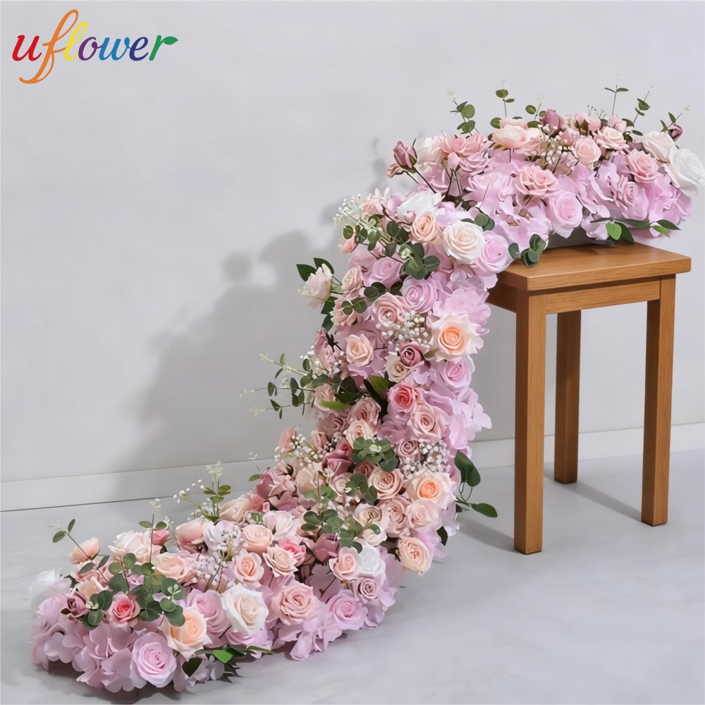 Uflower Sztuczne Kwiaty Kompoz – Table Runner recenzja i cena