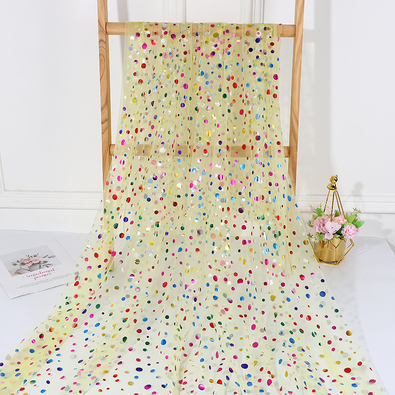 Kolorowa tiulowa tkanina w kro – Table Runner recenzja i cena