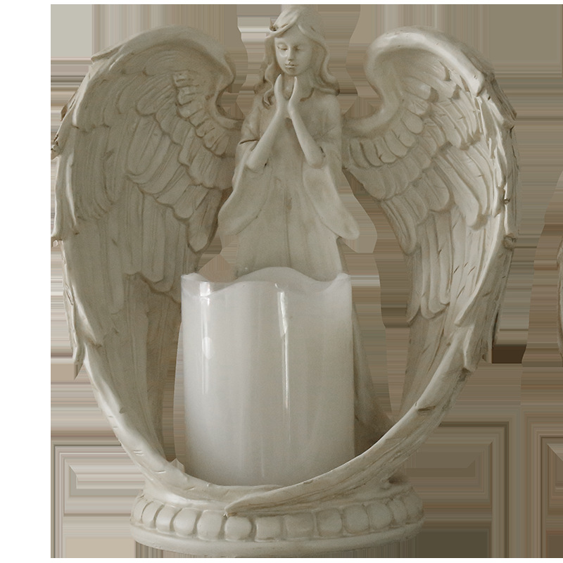 Żywiczny aniołek, elektroniczn – Candle Holder Decor recenzja i cena