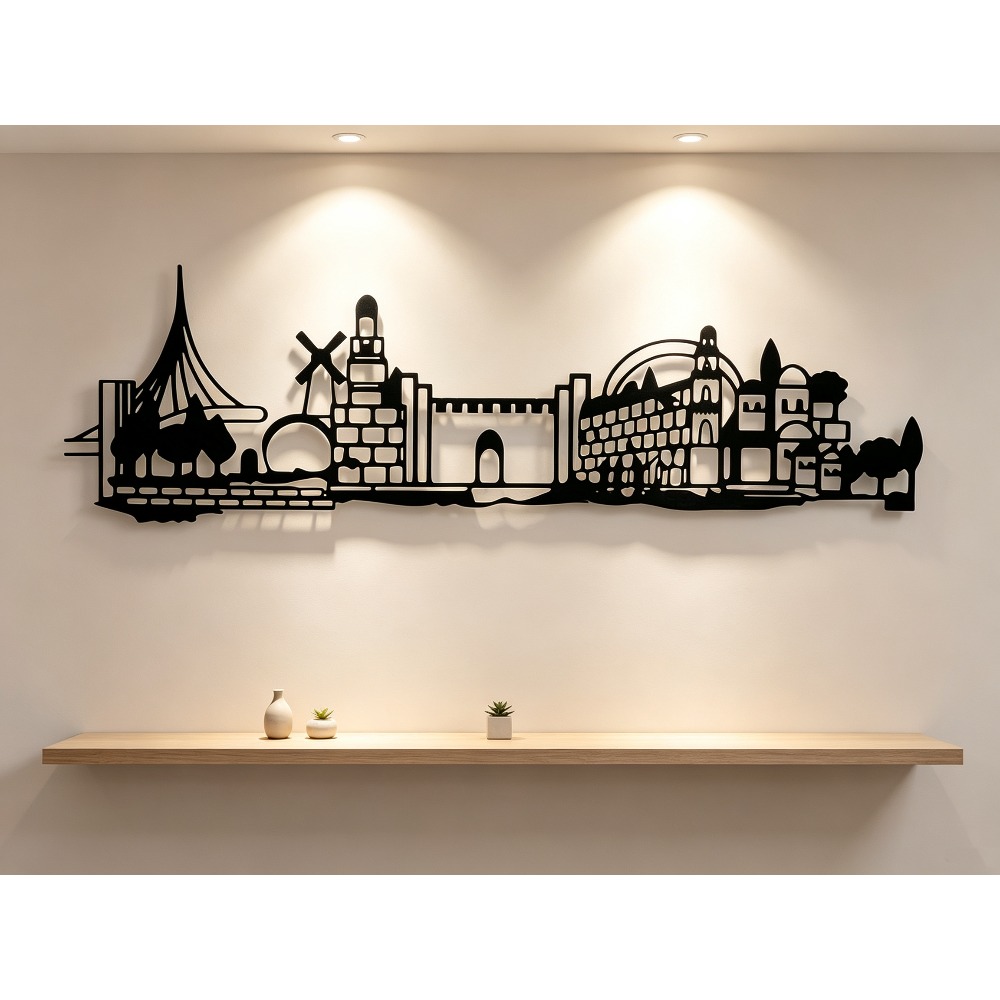 CIFBUY Metalowa Dekoracja Ście – Wall Art recenzja i cena