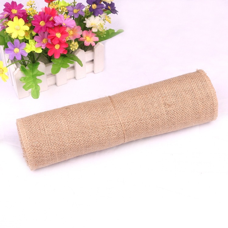 Tkanina lniana z juty naturaln – Table Runner recenzja i cena
