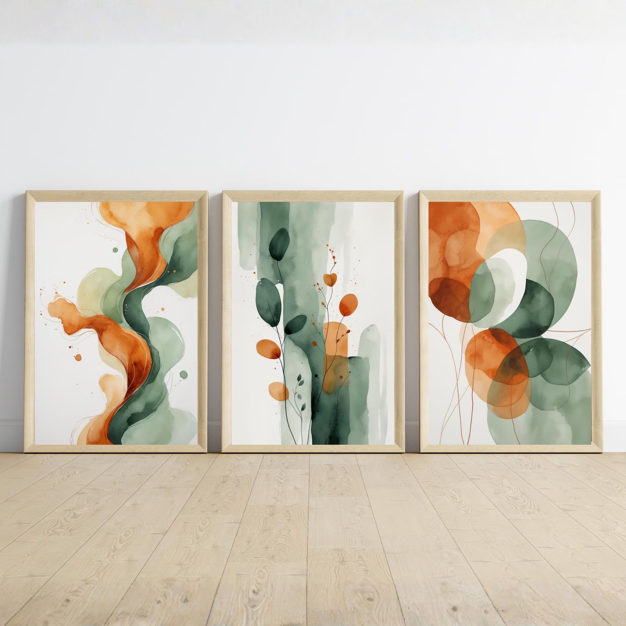 1 szt. Bezramowy Zestaw Trzech – Abstract Canvas Set recenzja i cena