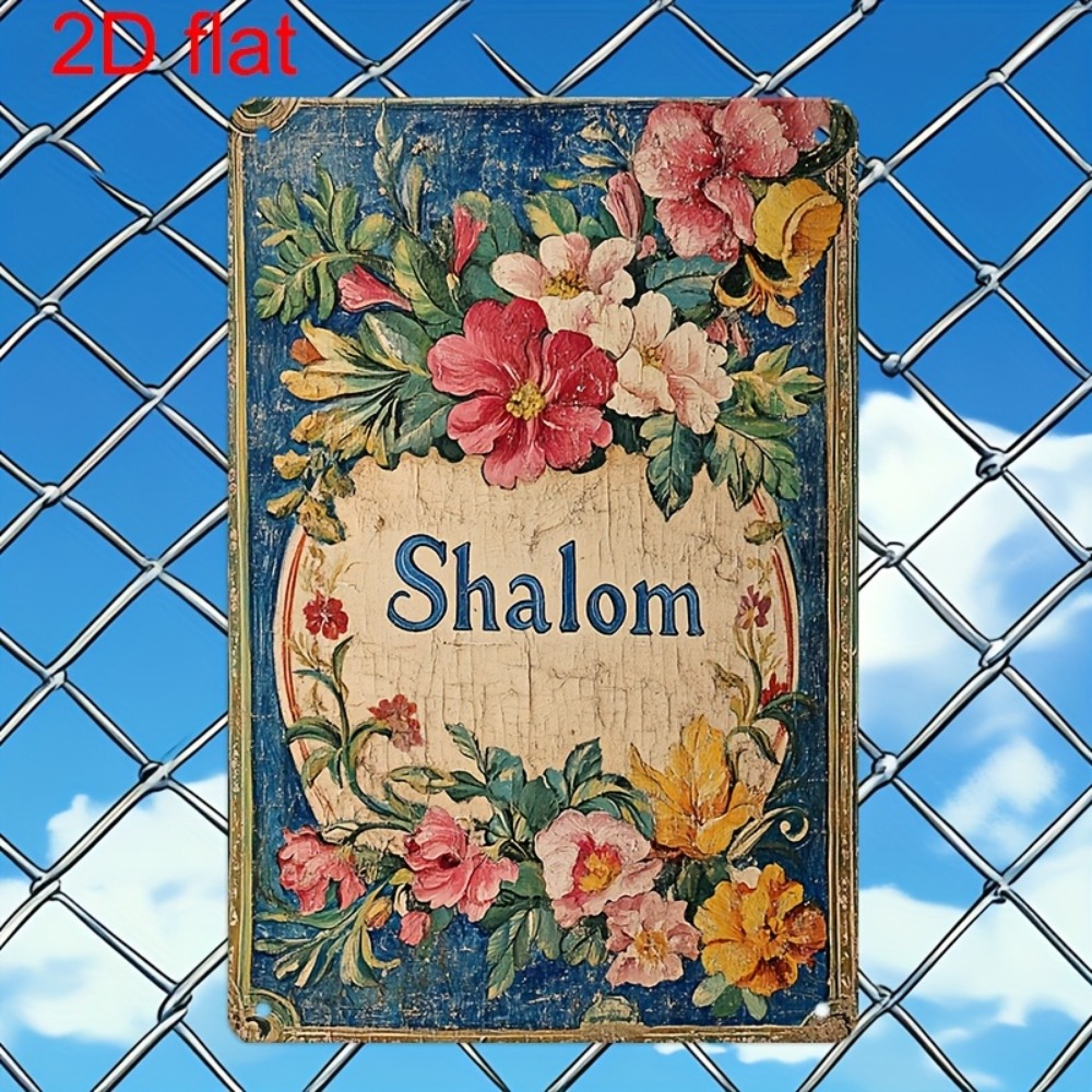 CIFBUY Vintage Floral Shalom A – Wall Art recenzja i cena
