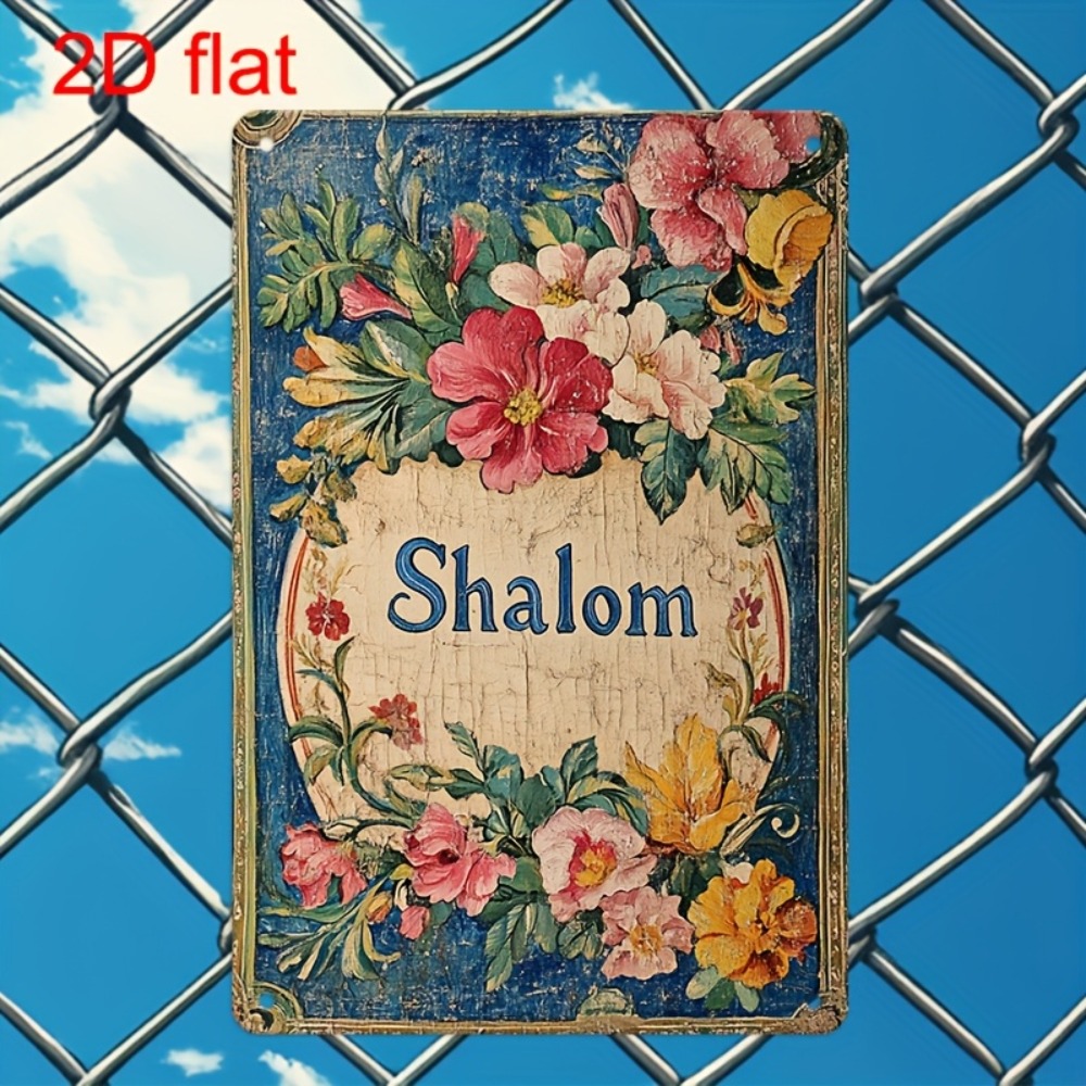 CIFBUY Vintage Floral Shalom A – Wall Art recenzja i cena