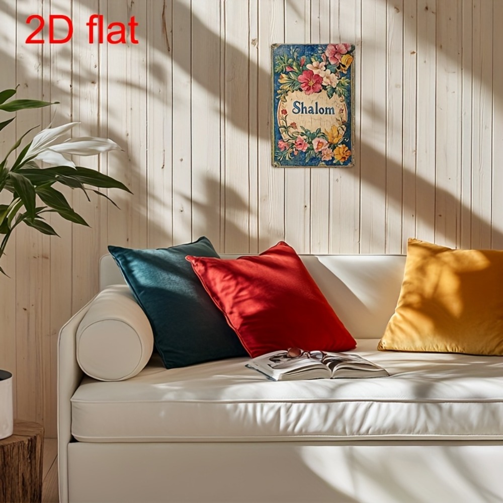 CIFBUY Vintage Floral Shalom A – Wall Art recenzja i cena