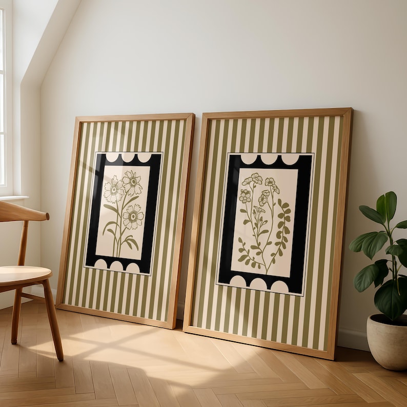 2 szt./zestaw Obrazy na płótni – Abstract Canvas Set recenzja i cena